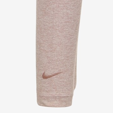 NIKE Skinny Sports trousers 'One Luxe' in Pink
