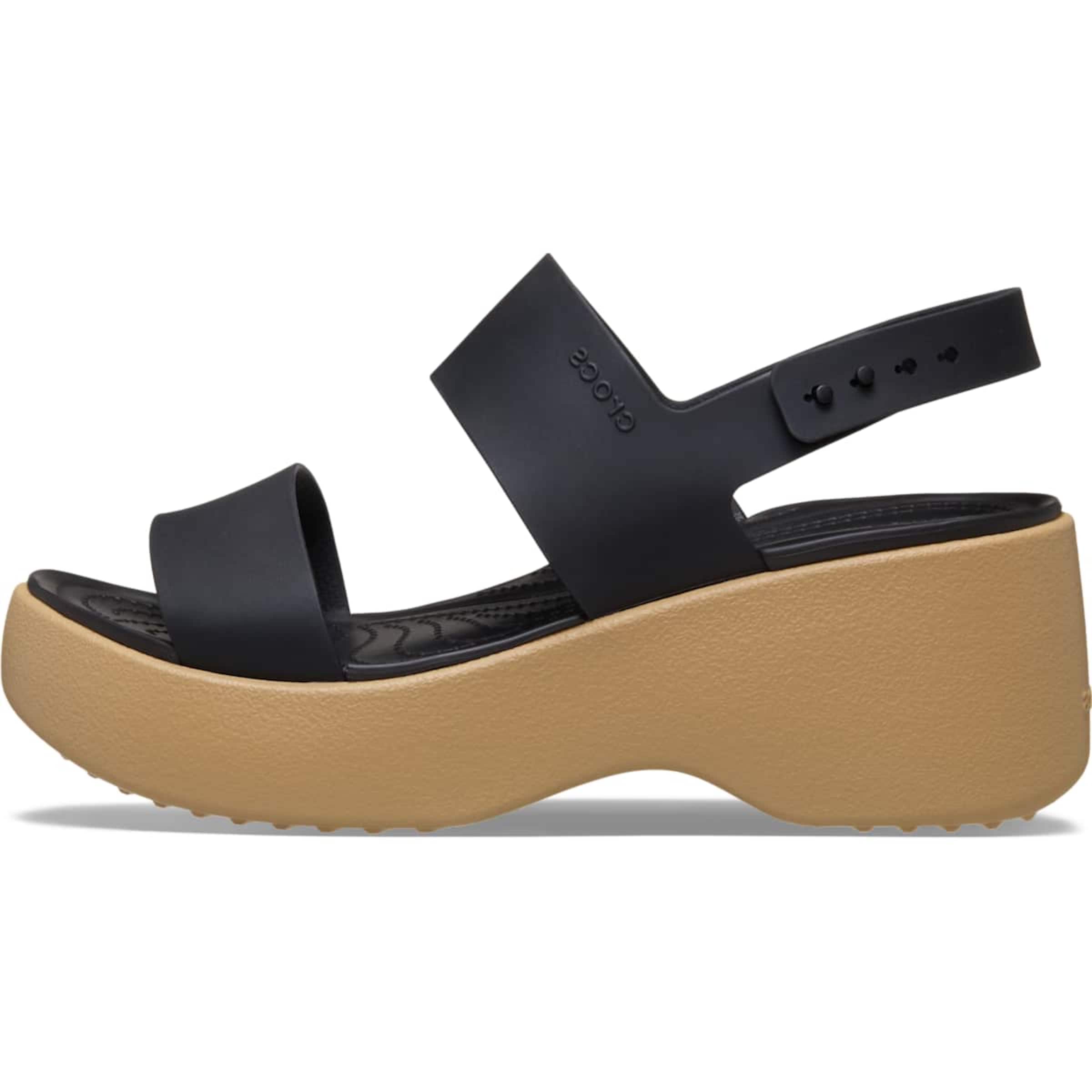 Crocs - Sandália em preto: frente