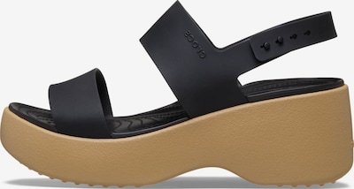 Crocs Sandále, veľkosť 42,5 - béžová / čierna melírovaná, Produkt