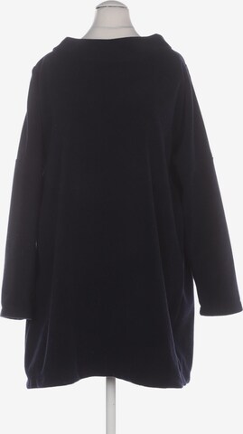 Ulla Popken Sweatshirt & Zip-Up Hoodie in 9XL in Blue: front