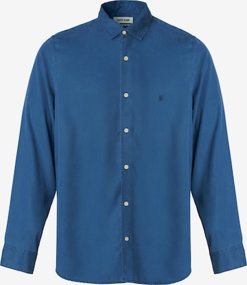 Salsa Jeans Overhemd in Blauw: voorkant