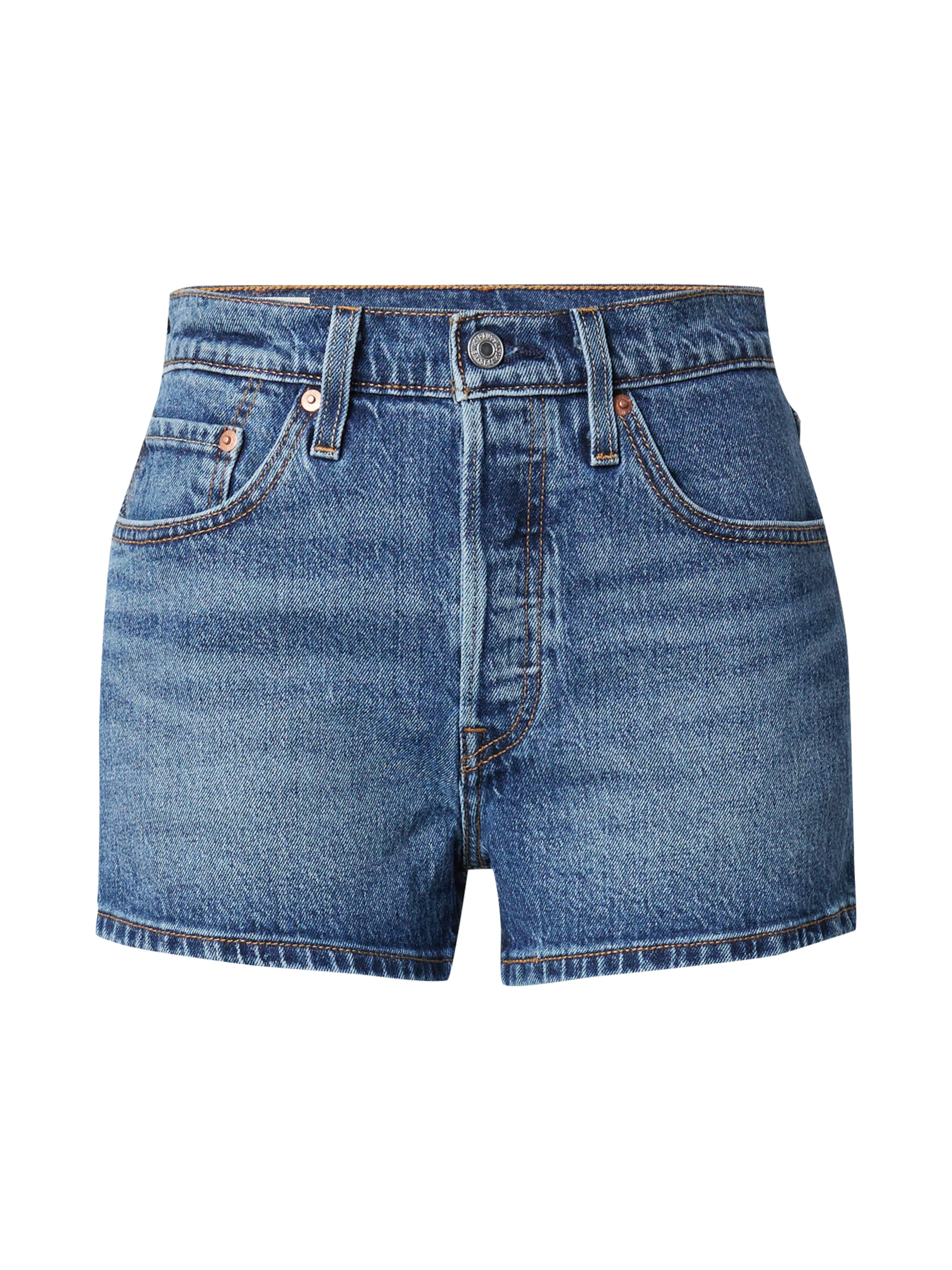 Regular Jean &#x27;501® Original Short&#x27; LEVI&#x27;S ® en bleu : devant