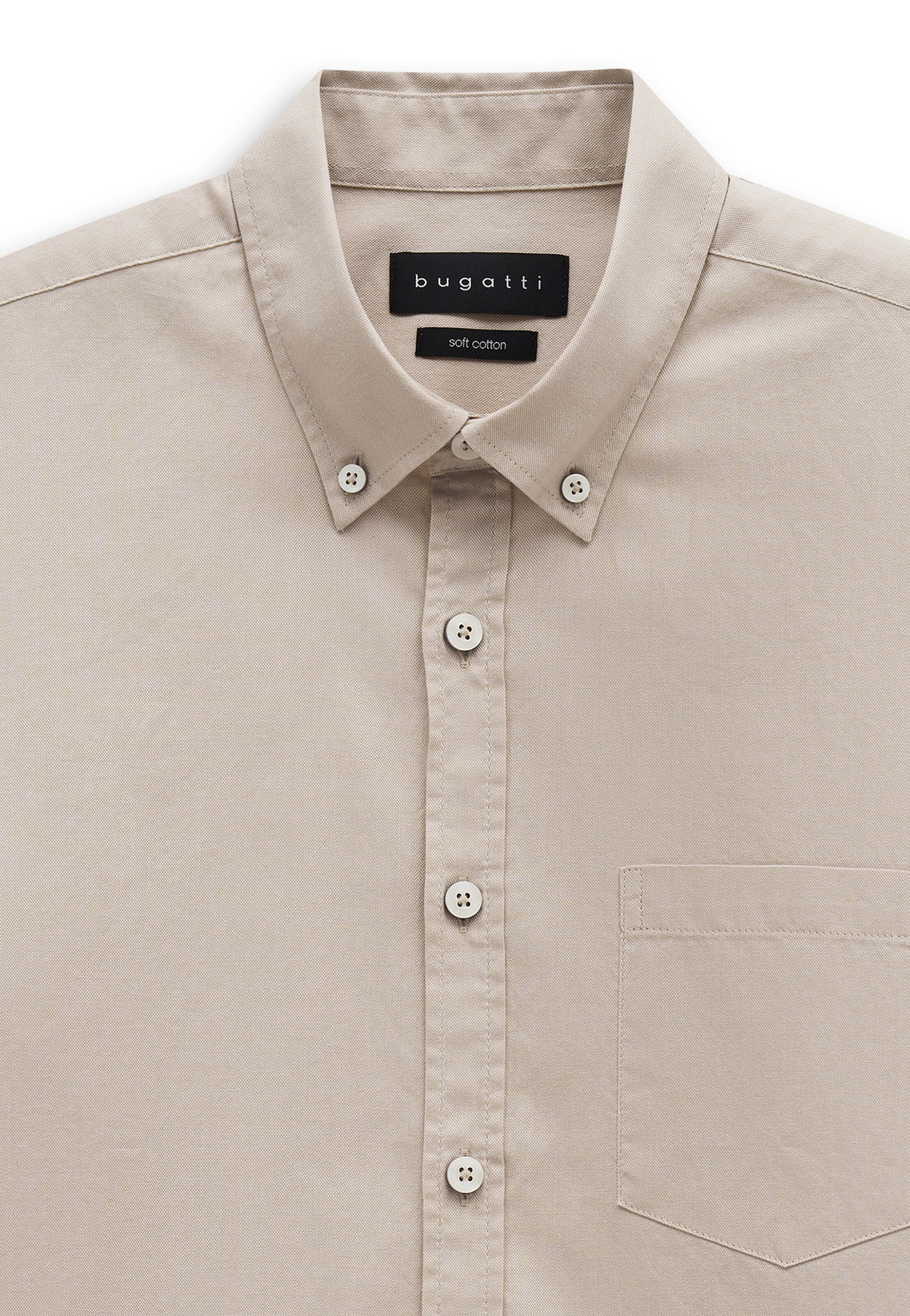 Coupe regular Chemise bugatti en beige