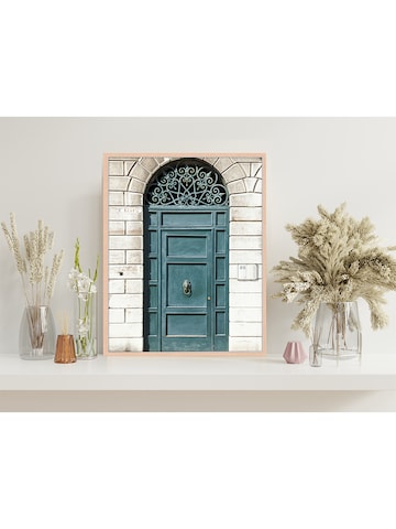 Liv Corday Image 'Vintage Green Door' in Mixed colors