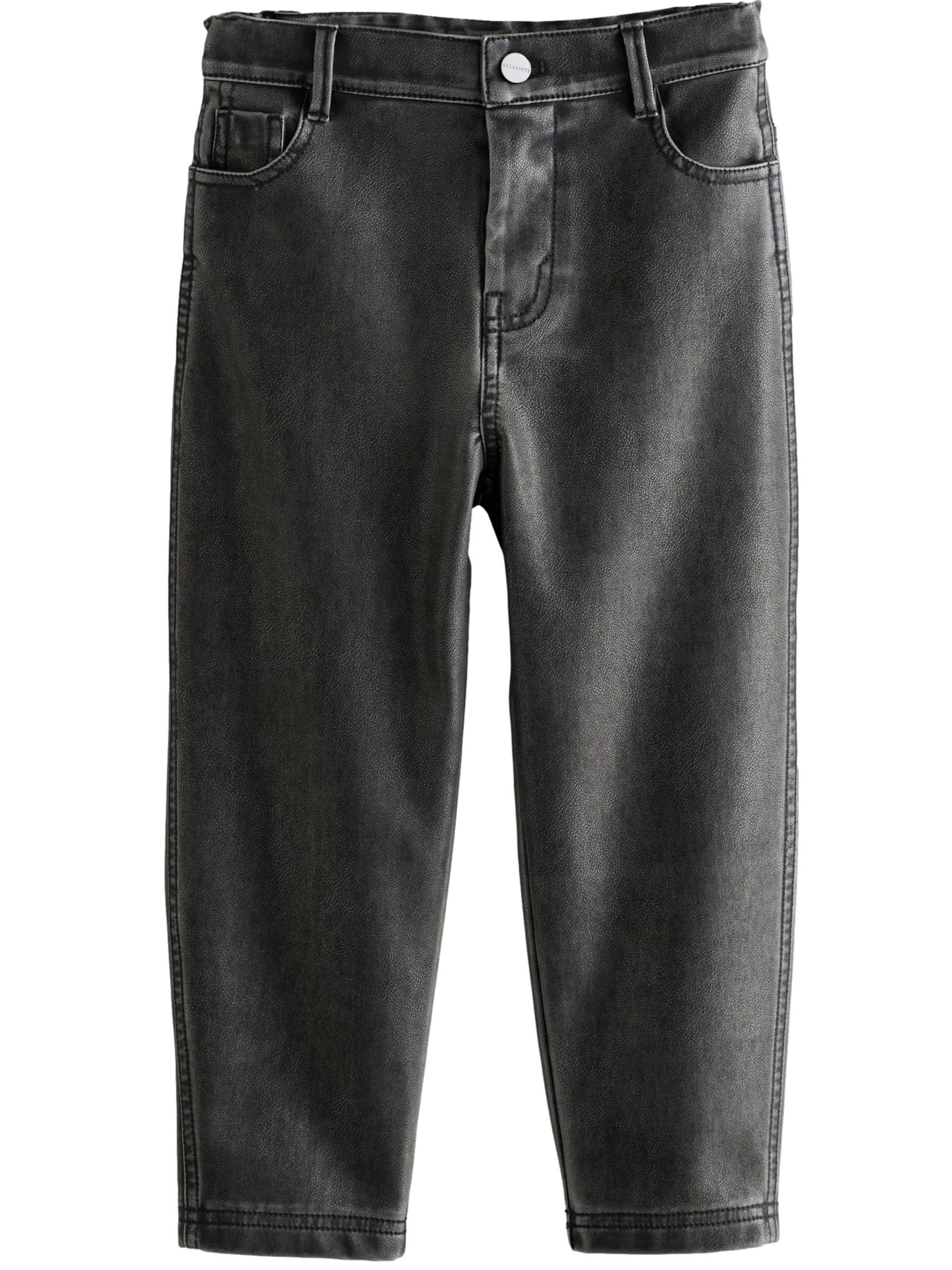 Baggy Jean smALLSAINTS en noir : devant