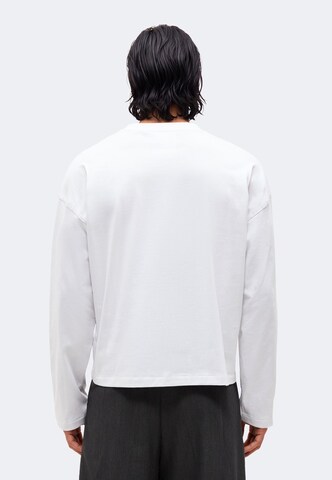 WEEKDAY T-shirt i vit: baksida