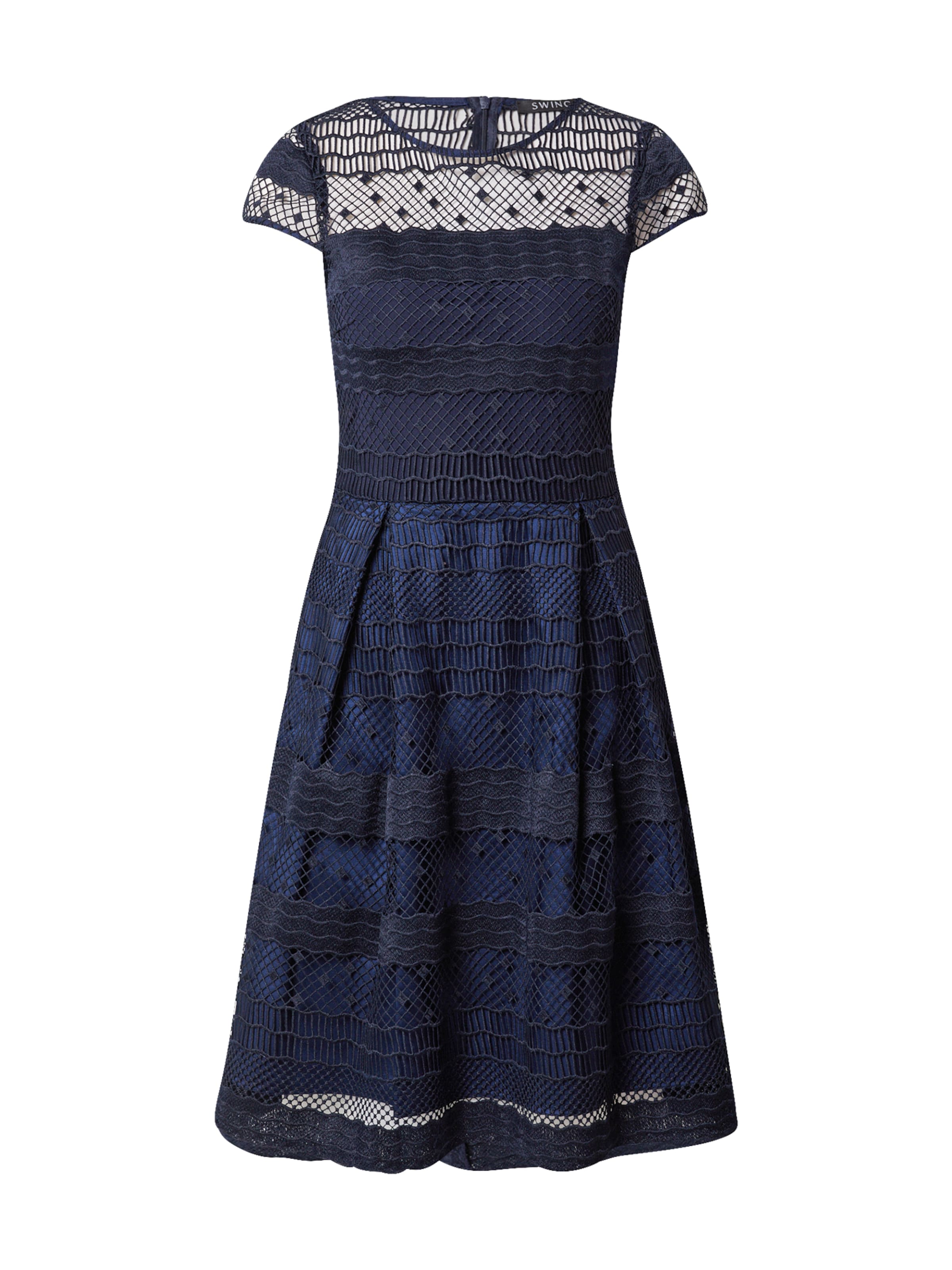 SWING Φόρεμα κοκτέιλ σε μπλε: μπροστά