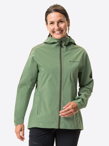 VAUDE Athletic Jacket 'Moab II' in Green: front