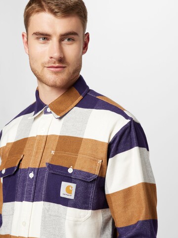 Coupe regular Chemise 'Lyman' Carhartt WIP en orange