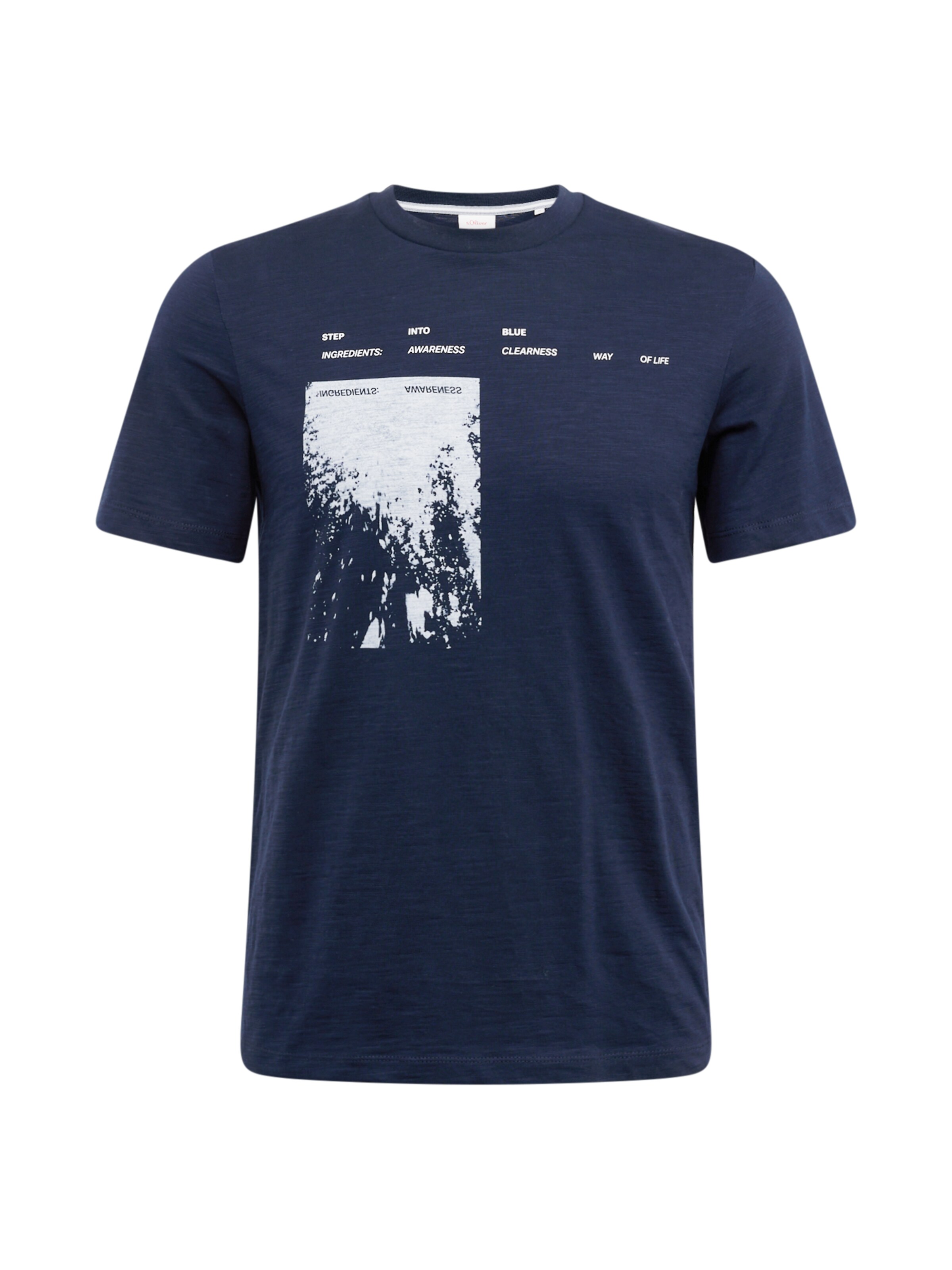 T-Shirt s.Oliver en bleu : devant