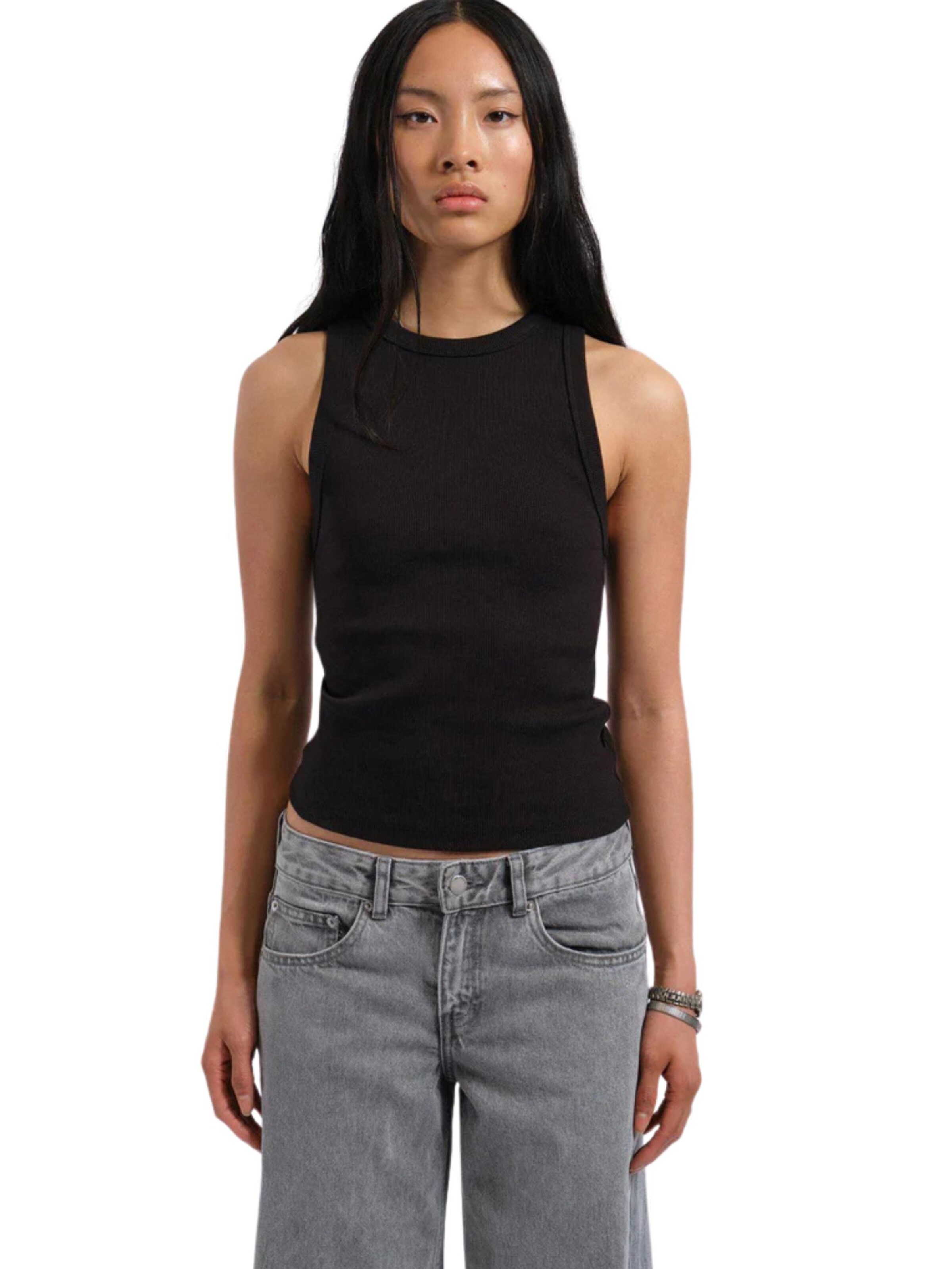 Dr. Denim Top‌‌ in Schwarz