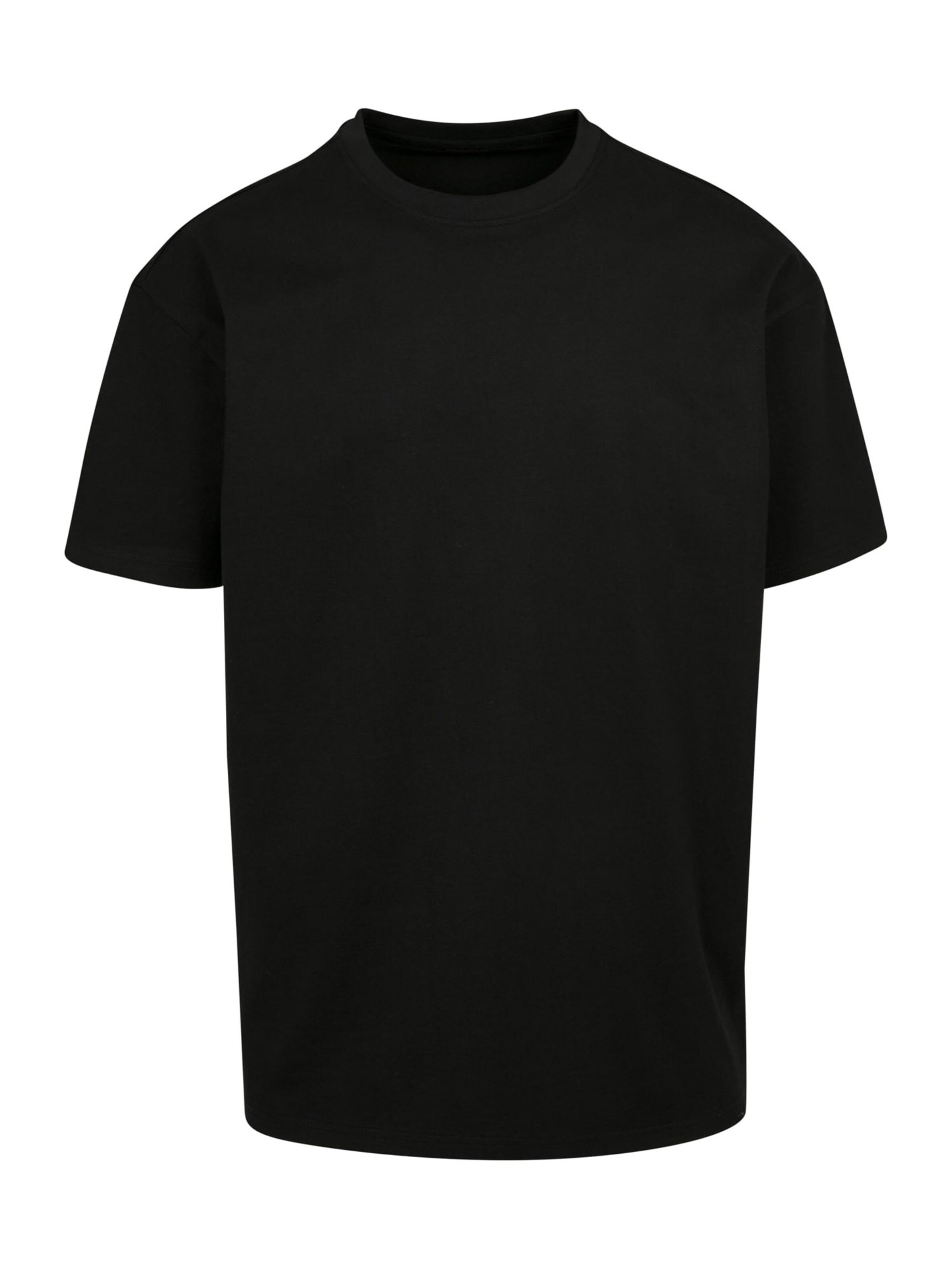 T-Shirt Mister Tee en noir : devant