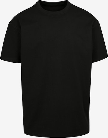 T-Shirt Mister Tee en noir : devant