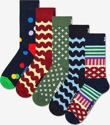Calzino 'Classic' di Happy Socks in blu: frontale