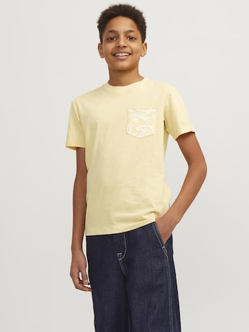 Jack & Jones Junior Shirt in Geel: voorkant