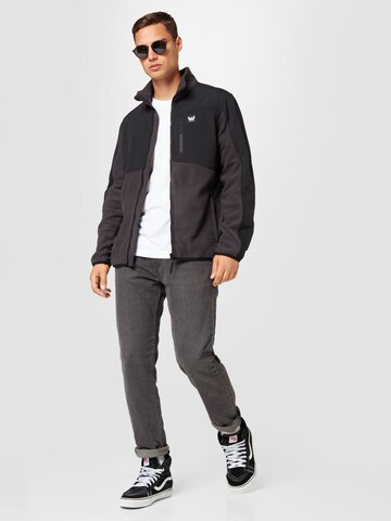 Whistler Athletic Fleece Jacket 'Evo' in Grey