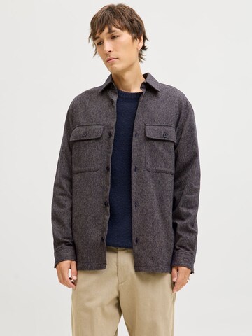 JACK & JONES Regular Fit Skjorte 'JJRAYLE' i sort