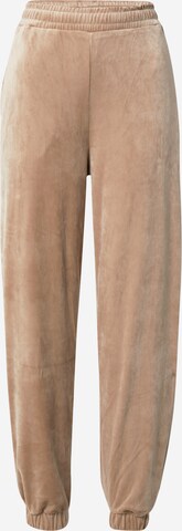 Tapered Pantaloni di Urban Classics in beige: frontale