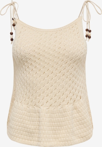 Tops en tricot 'JDYGreta' JDY en beige : devant