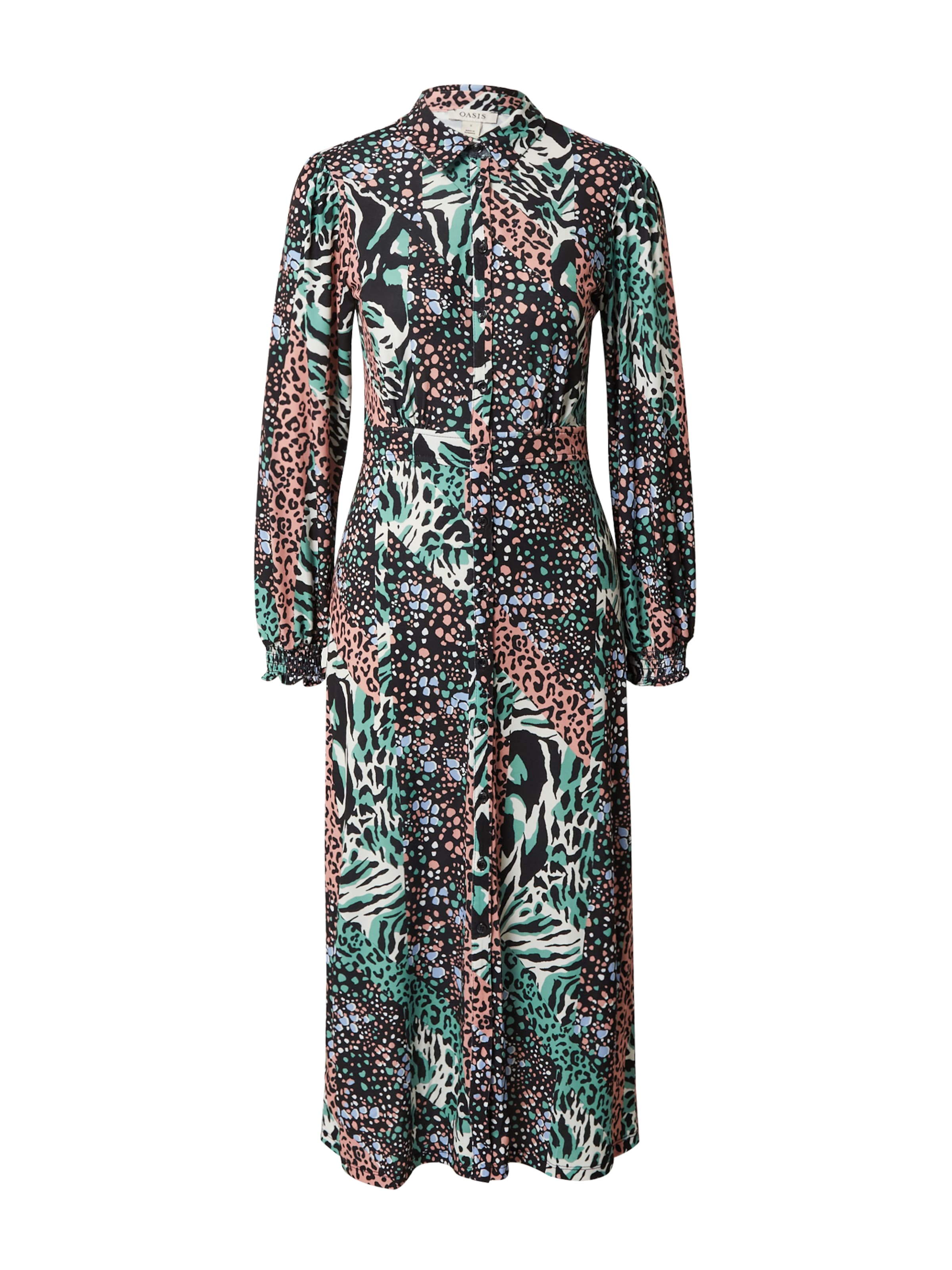 Rochie tip bluză de la Oasis pe mai multe culori: față