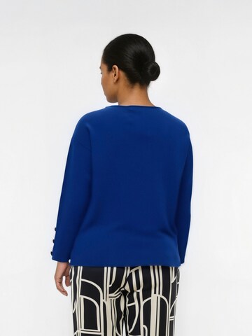 Vero Moda Curve Pullover 'GOLD' i blå