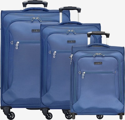 Set di valigie 'Travel Line 6400' D&N di colore blu, Visualizzazione prodotti