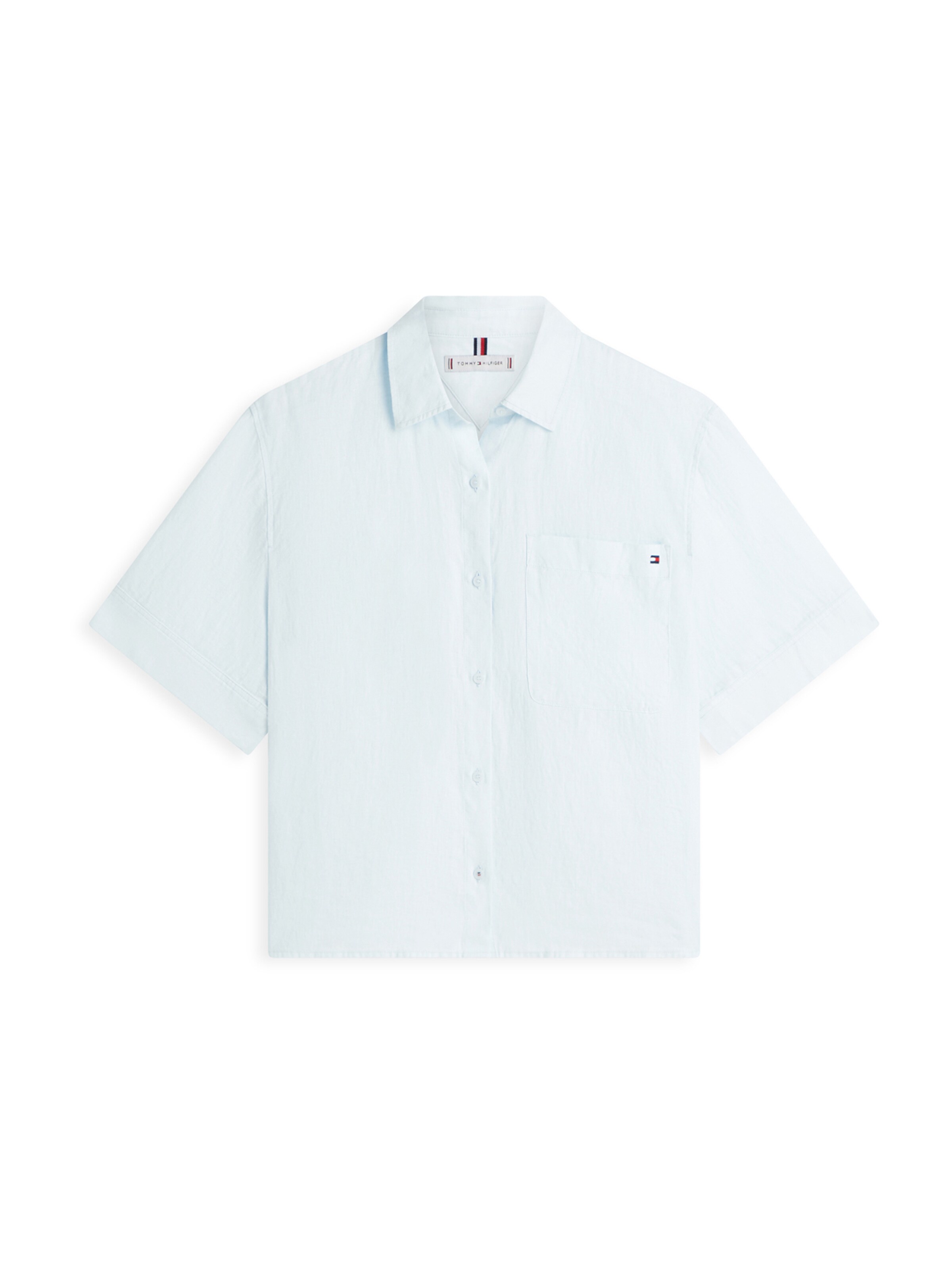 TOMMY HILFIGER Bluse 'ESS' in Blau: Vorderseite