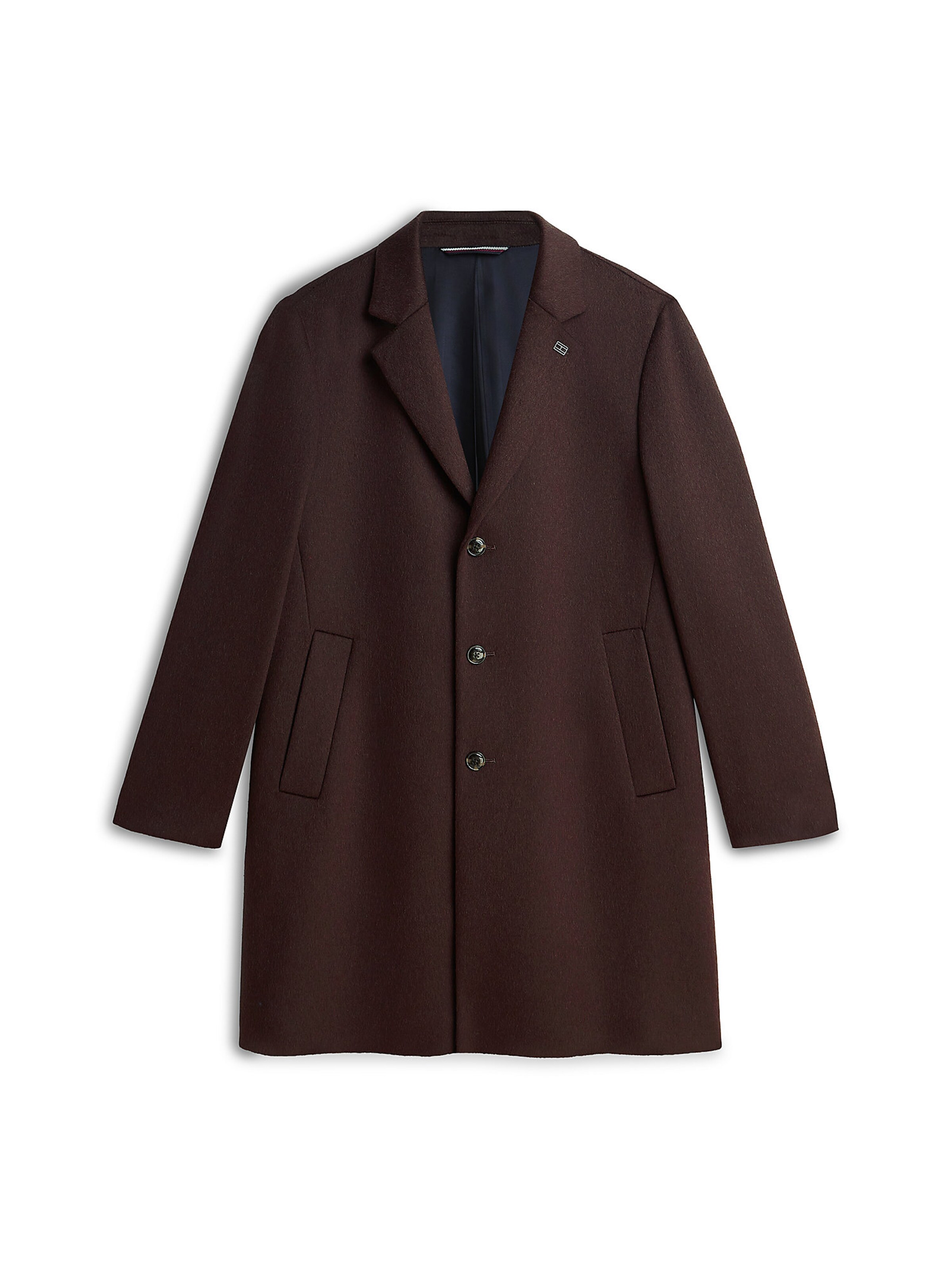 TOMMY HILFIGER Between-seasons coat 'New York' in Brown: front
