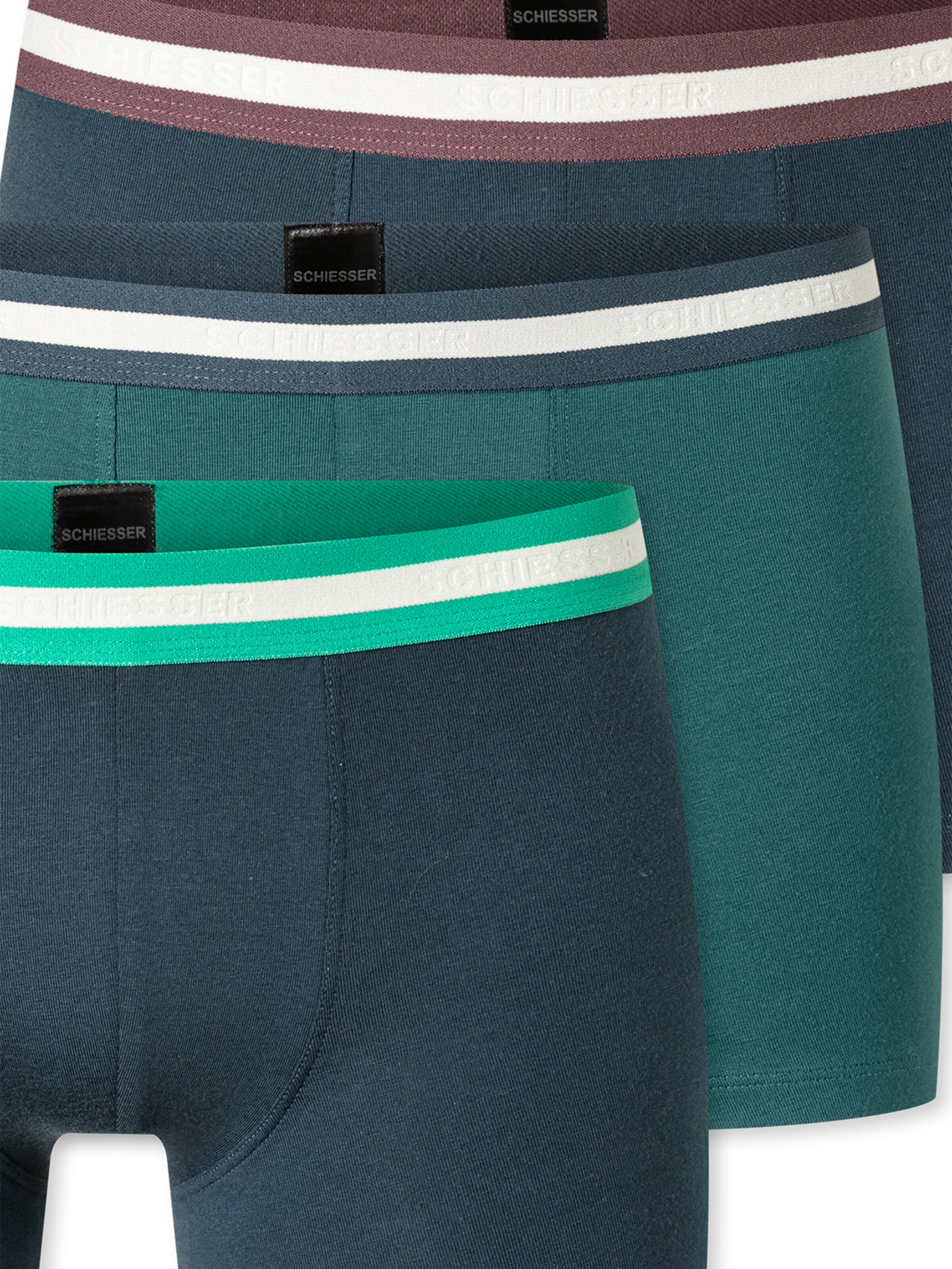 Sous-vêtements ' 95/5 Multi ' SCHIESSER en vert