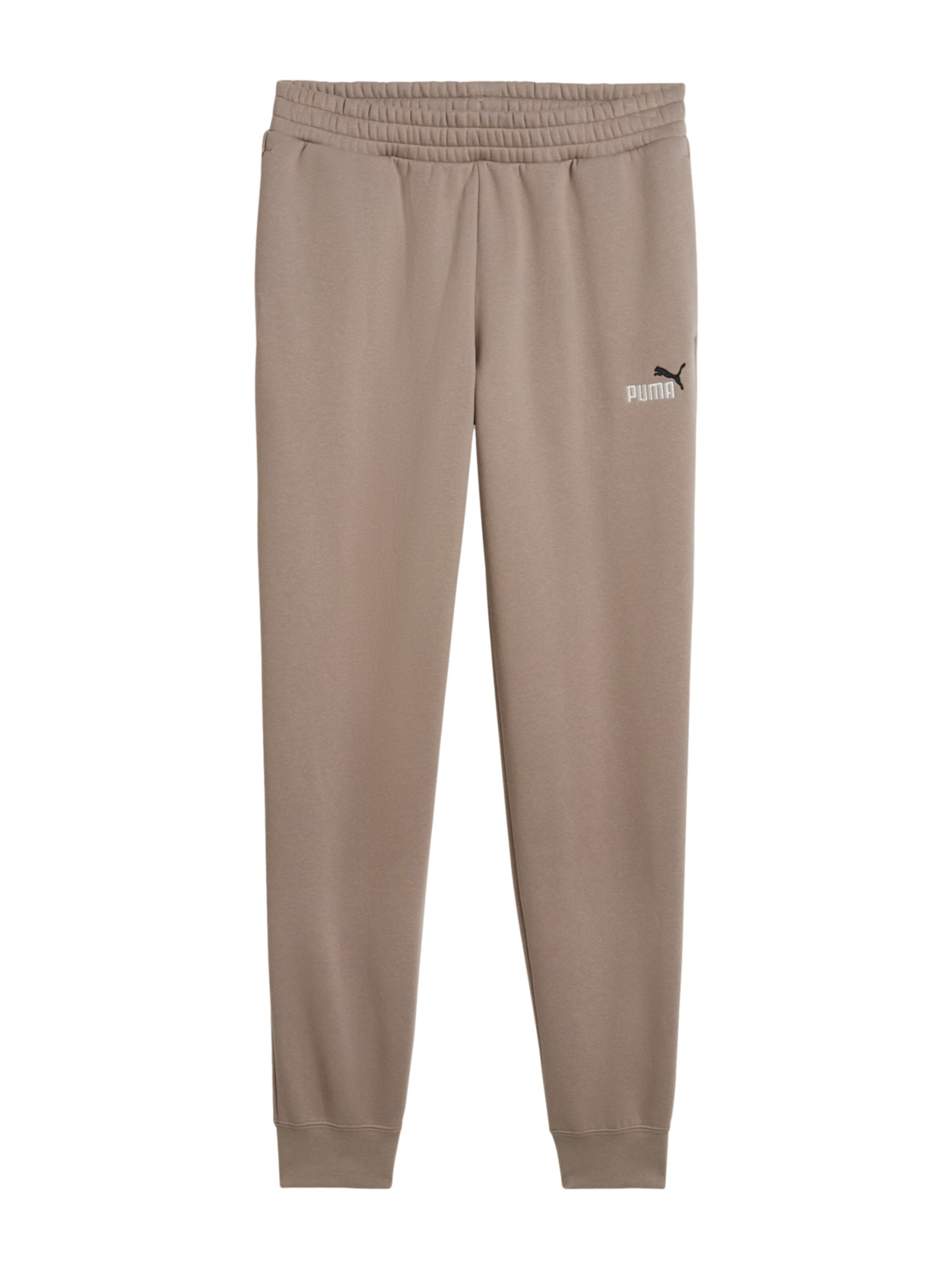 PUMA Broek in 34 in de kleur Beige / Zwart / Wit, Productweergave