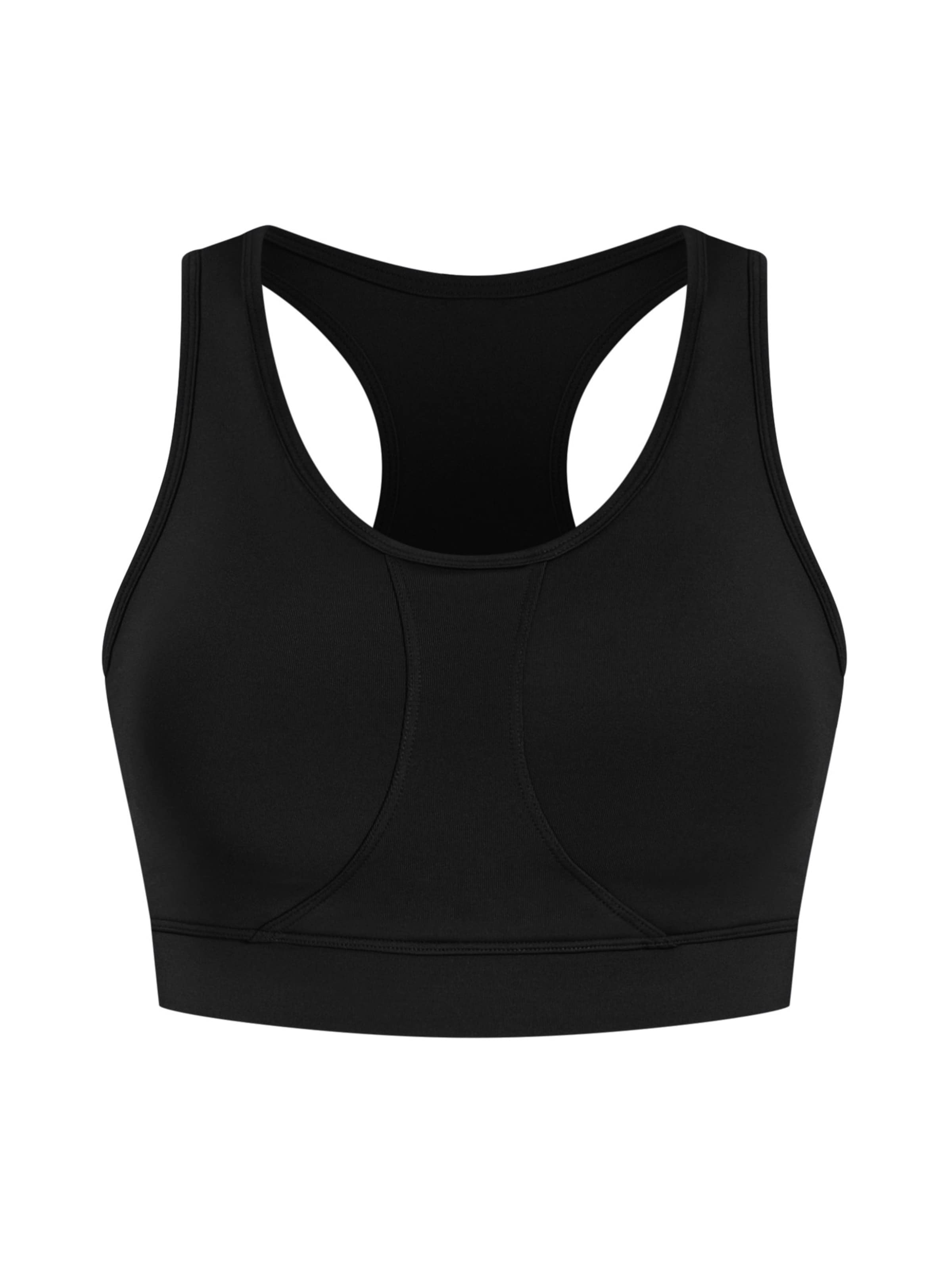 Haut de sport ' Candace ' Smilodox en noir : devant