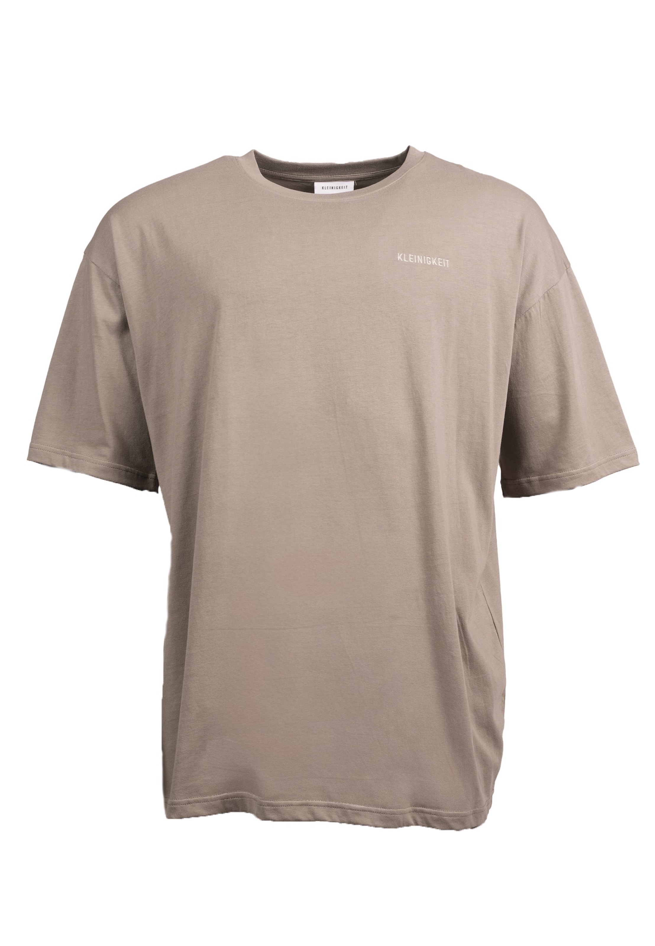 Kleinigkeit Koszulka 'Klein Aber Fein Shört Bois' w kolorze szary: przód