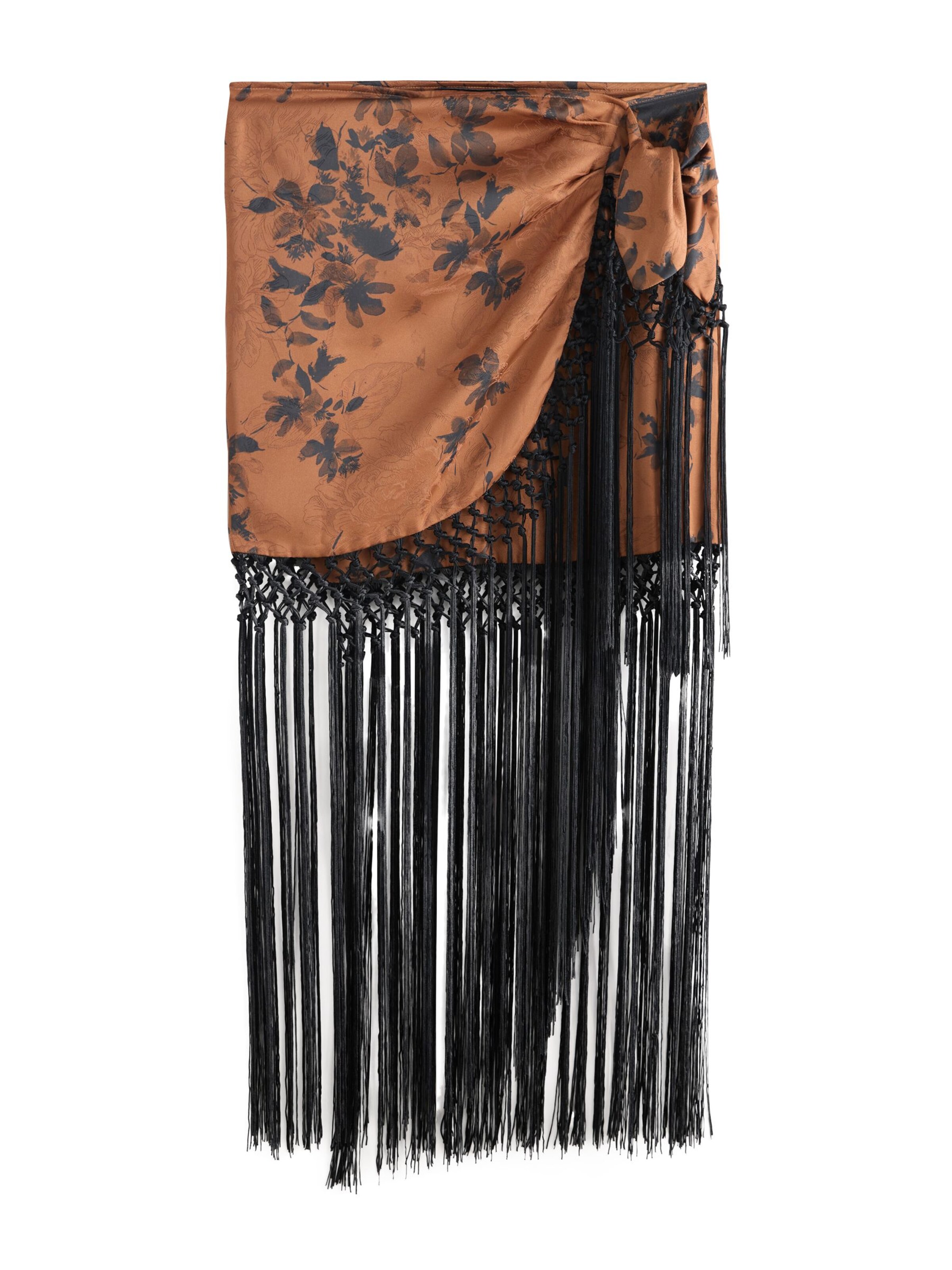 Next Beach towel in Brown: front
