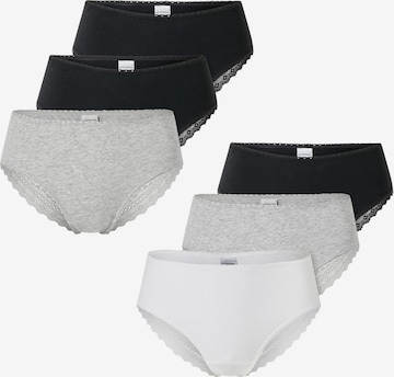 Slip ' Modern Multipacks ' SCHIESSER en gris : devant