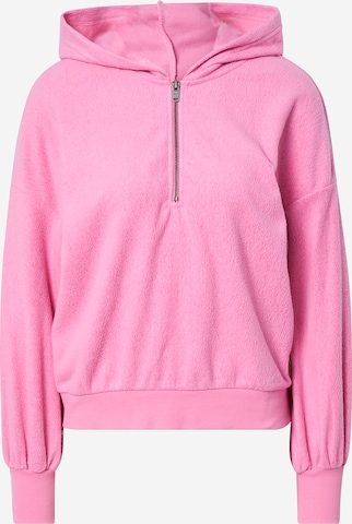 ROXY Sweatshirt 'TIME WILL TELL' i rosa: framsida