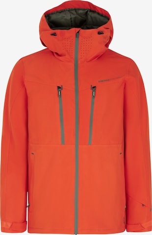 PROTEST Athletic Jacket 'PRTTIMOTHY' in Orange: front