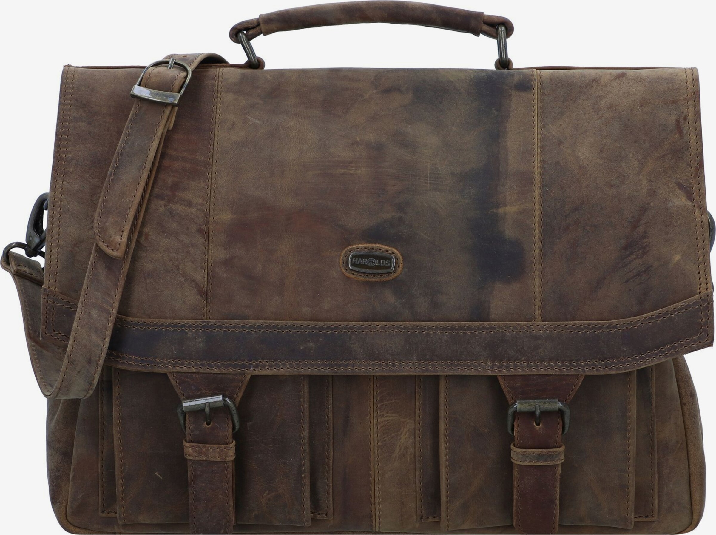 Jost Skagen Cartella Messenger Pelle 32 cm Scomparto per laptop redbrown | sul