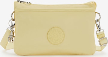 KIPLING - Mala de ombro 'Riri' em amarelo: frente