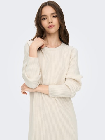 ONLY Knitted dress 'FIA KATIA' in Beige