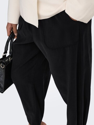 JDY Regular Trousers 'JDYasta' in Black