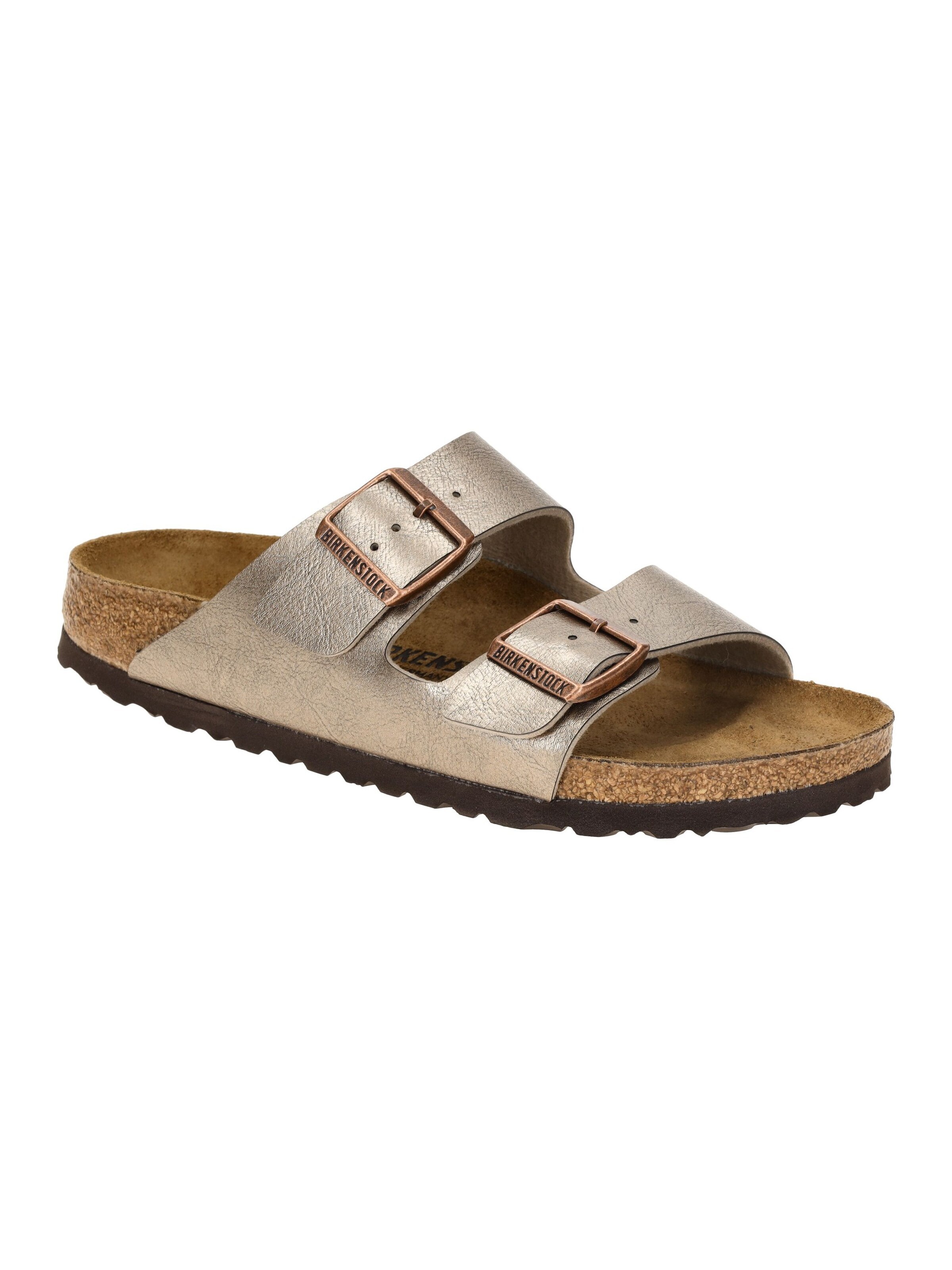 BIRKENSTOCK Сандали 'Arizona' в сиво: отпред