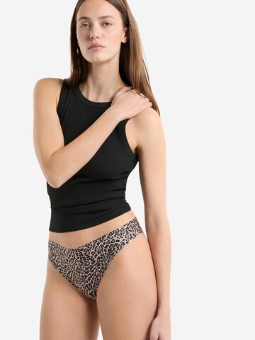 ETAM Thong 'Confort' in Brown