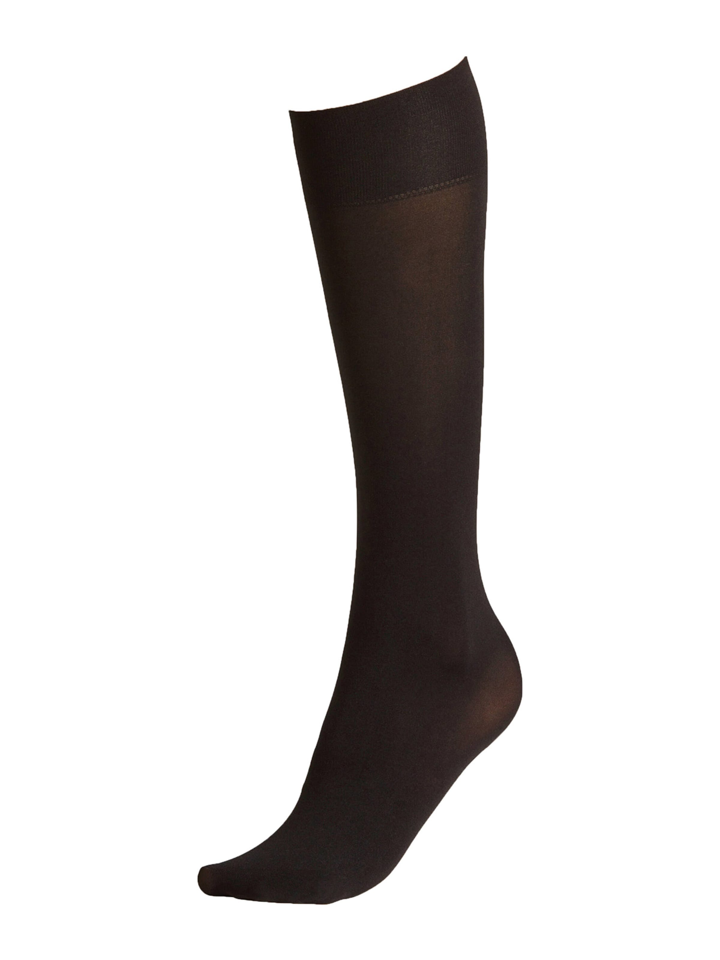 FALKE Fine stockings in Black: front