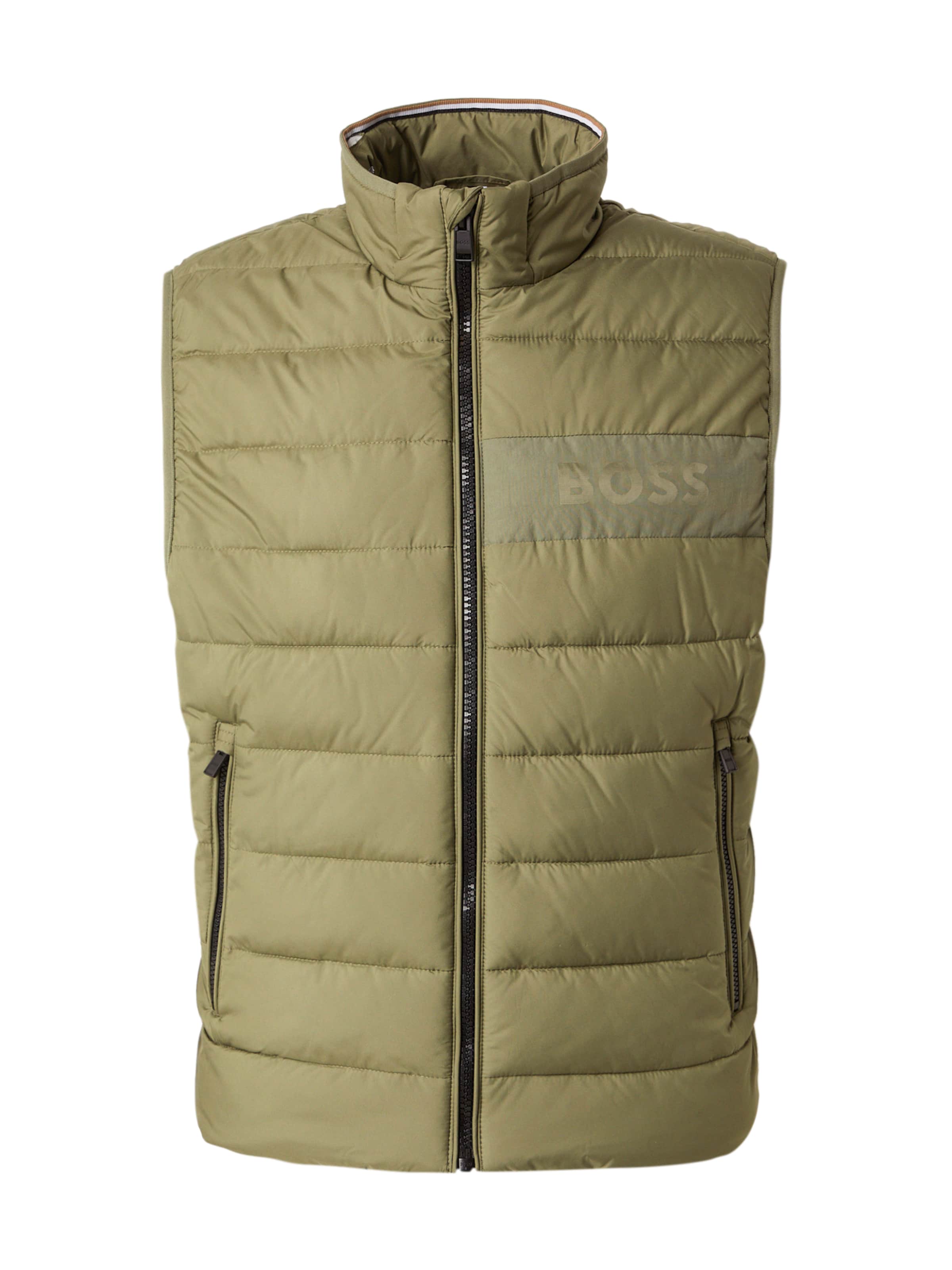 BOSS Жилетка 'H-Cenito' в Зеленый: спереди
