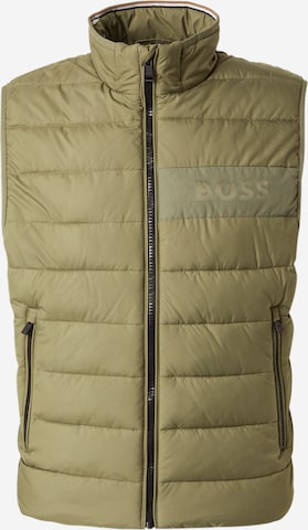 Gilet 'H-Cenito' BOSS en vert : devant