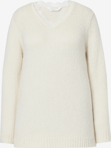 MIAMODA Pullover in Beige: Vorderseite