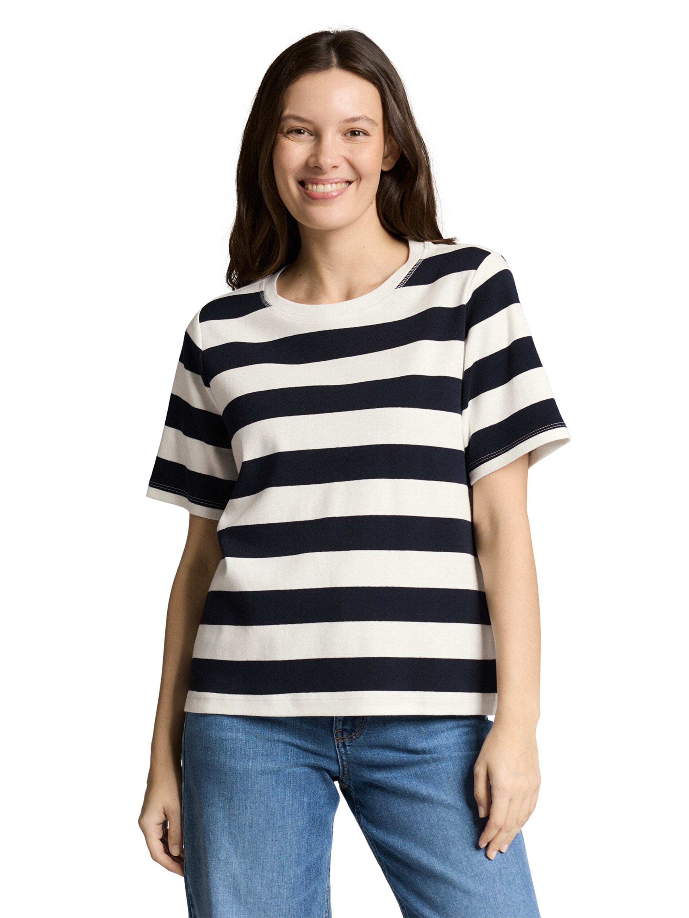 Maglietta di TOM TAILOR in bianco: frontale