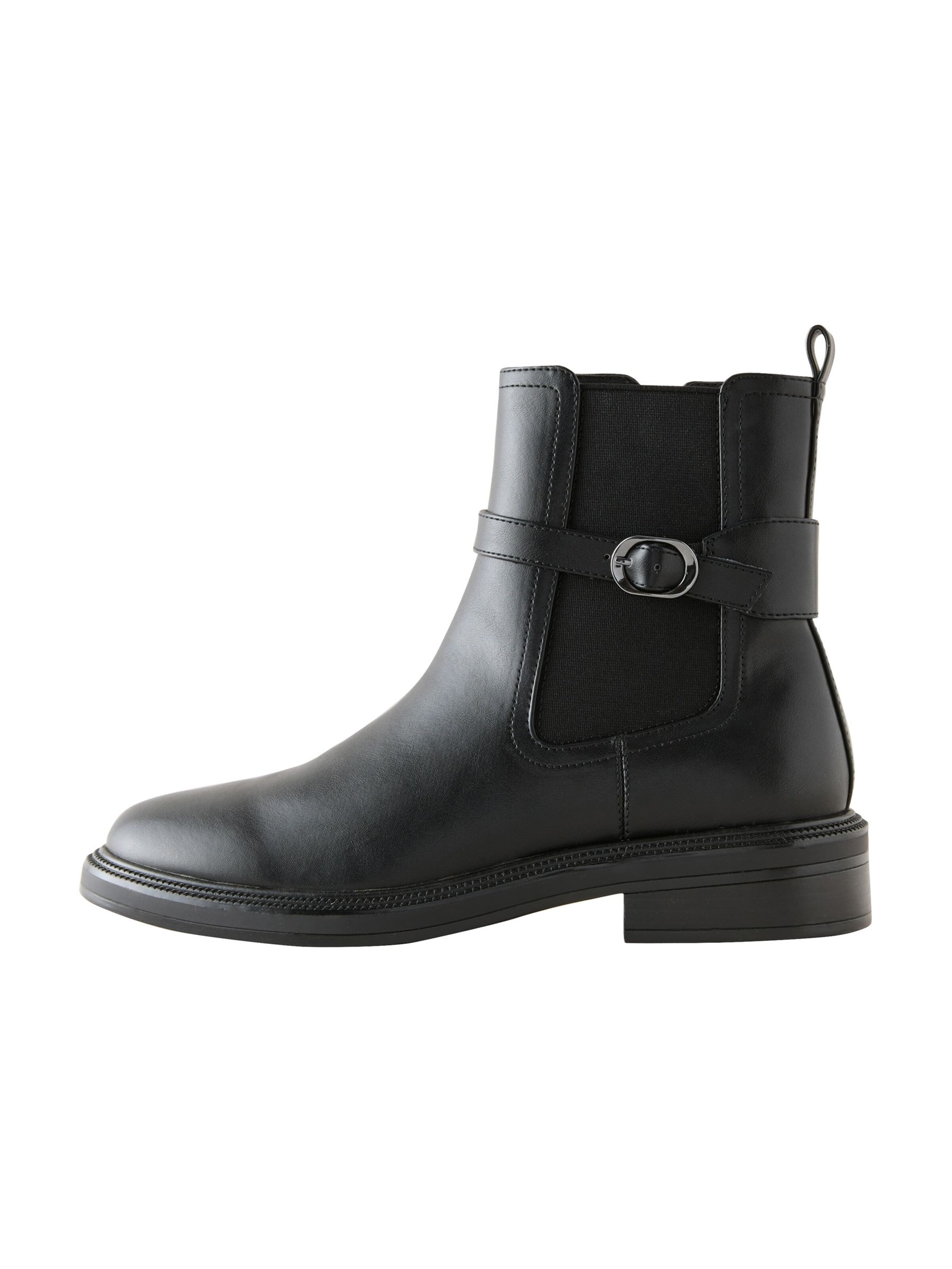 Next Stiefelette in Schwarz: Vorderseite