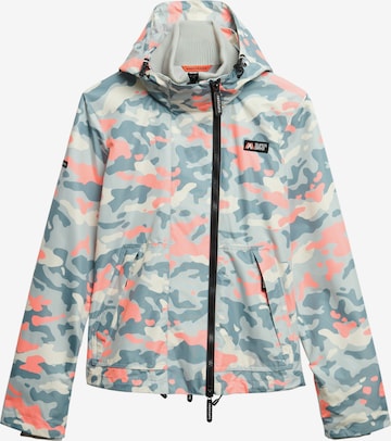 Veste mi-saison Superdry en gris : devant