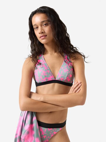 Bogner Fire + Ice Triangel Bikinitop 'Jasmin' in Pink: Vorderseite